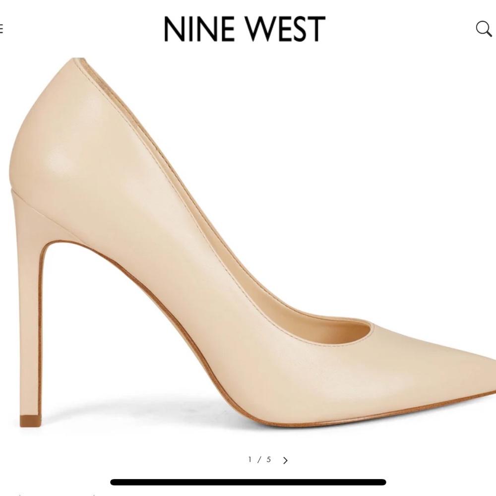 Nine West Cream High Heels